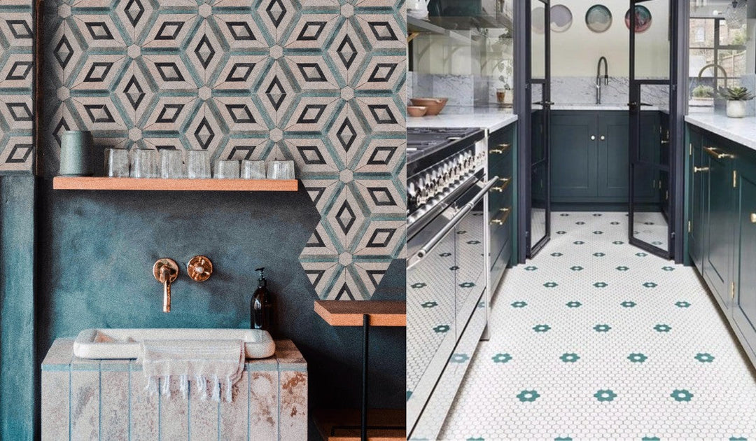 Hexagon Mosaic Tiles: How to Choose This Trend in a Renovation Project