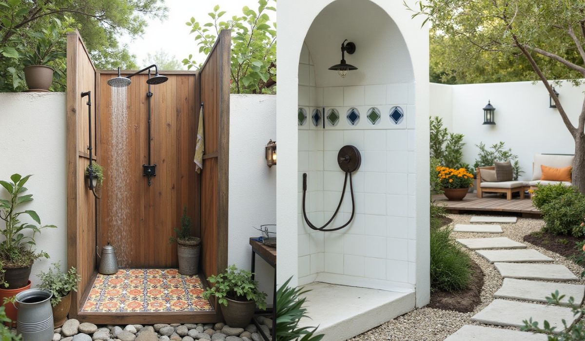 outdoor shower ideas