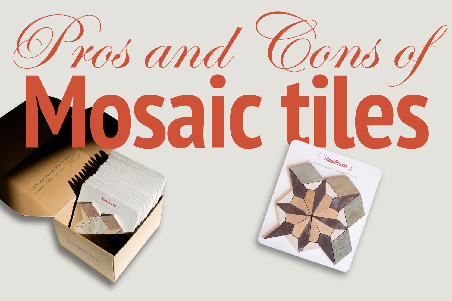 pros and cons of mosaic tile