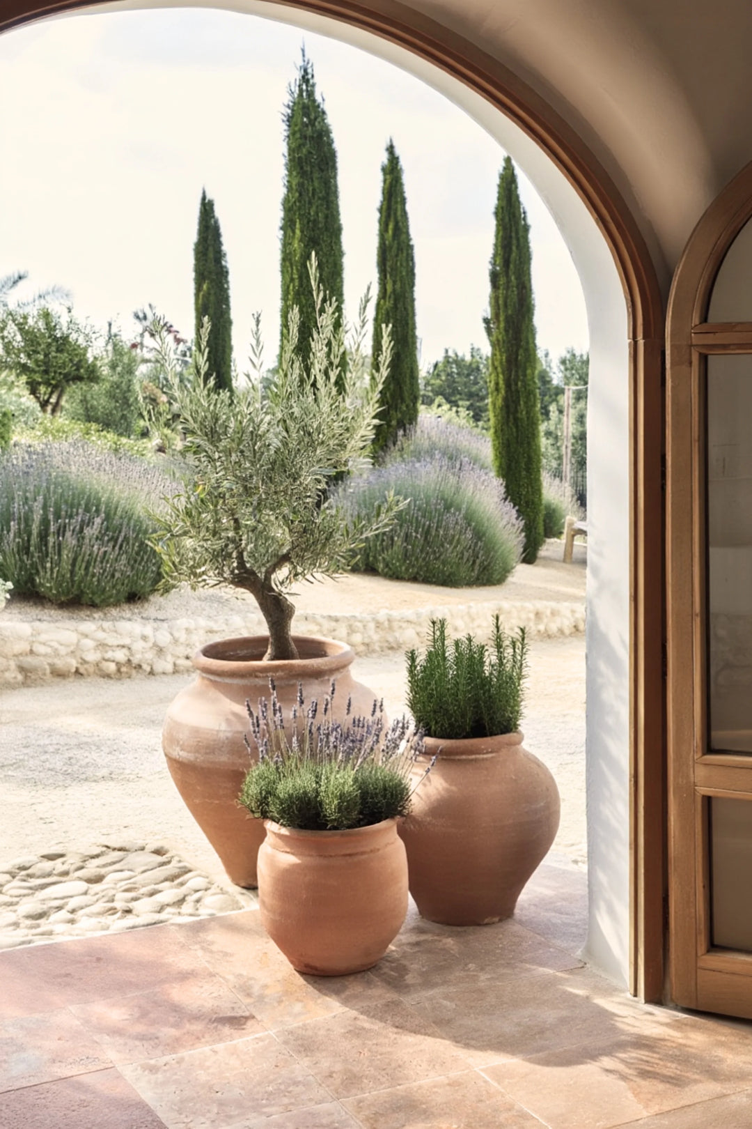 Deserto Rosato Antique Travertine Tile