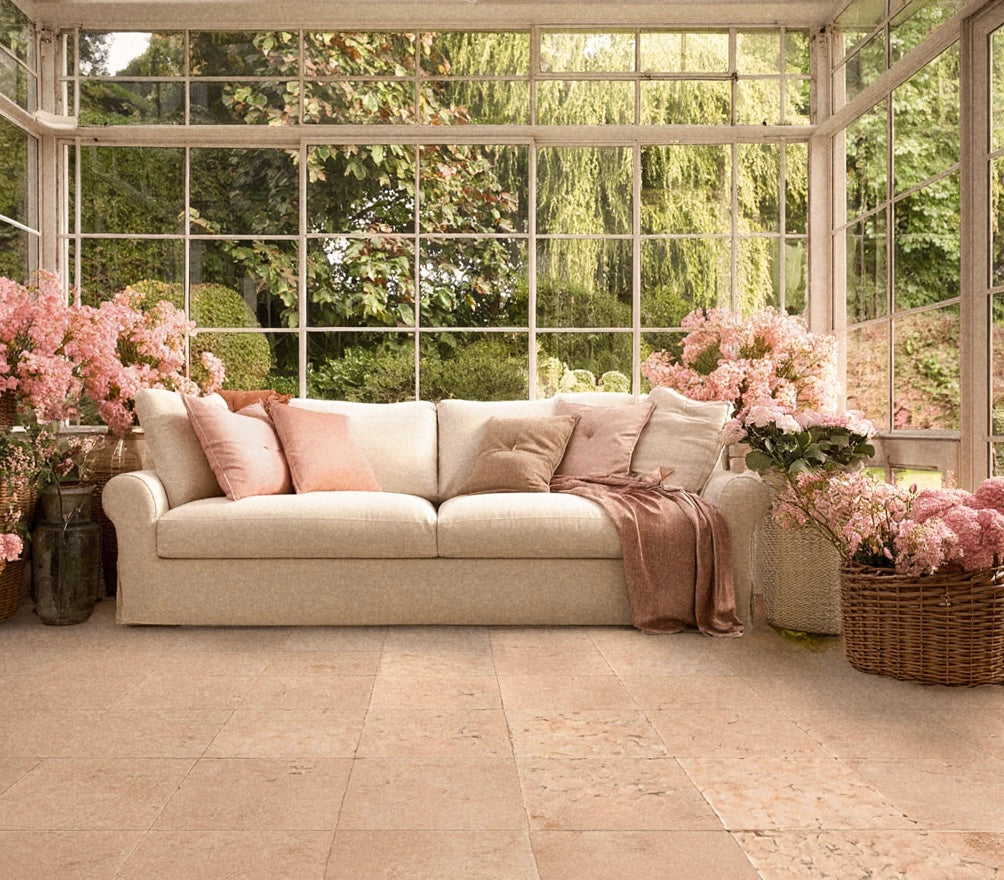Fior di Mandorlo Antique Marble Tile